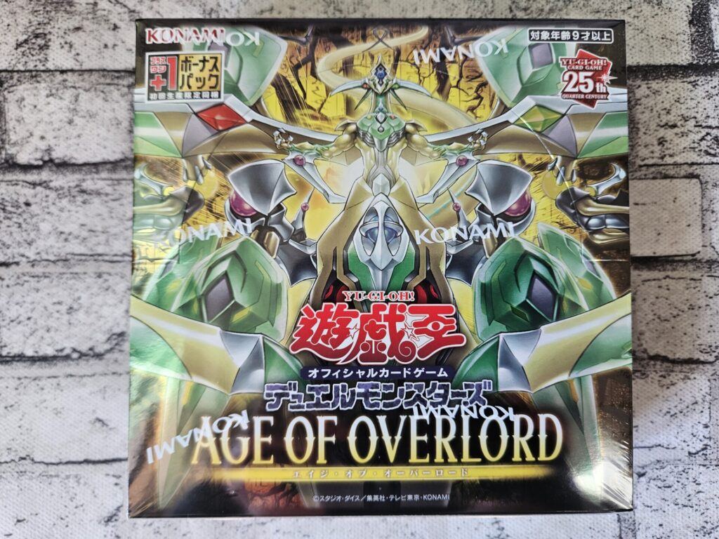 遊戯王 AGE OF OVERLORD カートン ②-