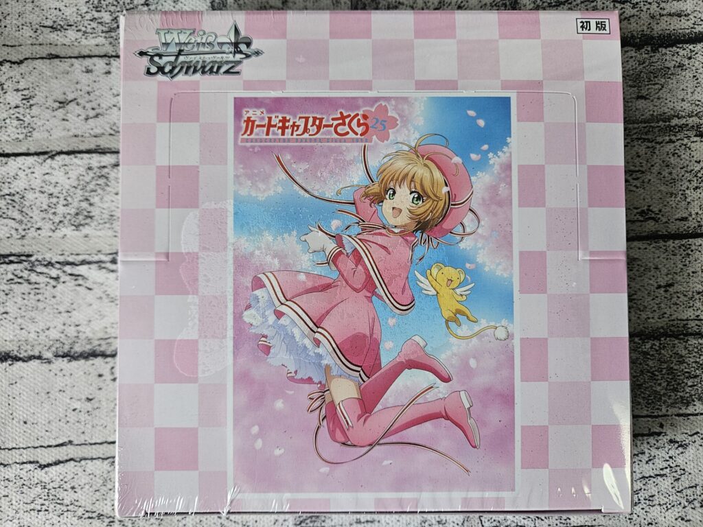【新品・未開封】カードキャプターさくら (初版) ヴァイスシュヴァルツ 3BOX ヴァイス】ブースターパック カードキャプターさくら 25th Anniversary