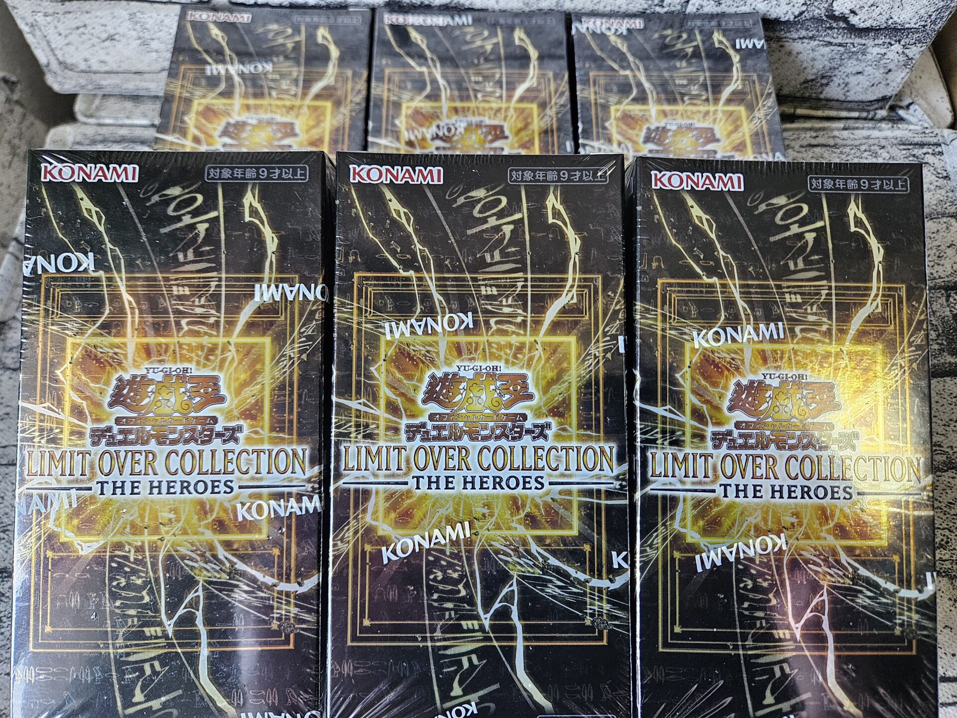 遊戯王】LIMIT OVER COLLECTION -THE HEROES-を6ボックス開封