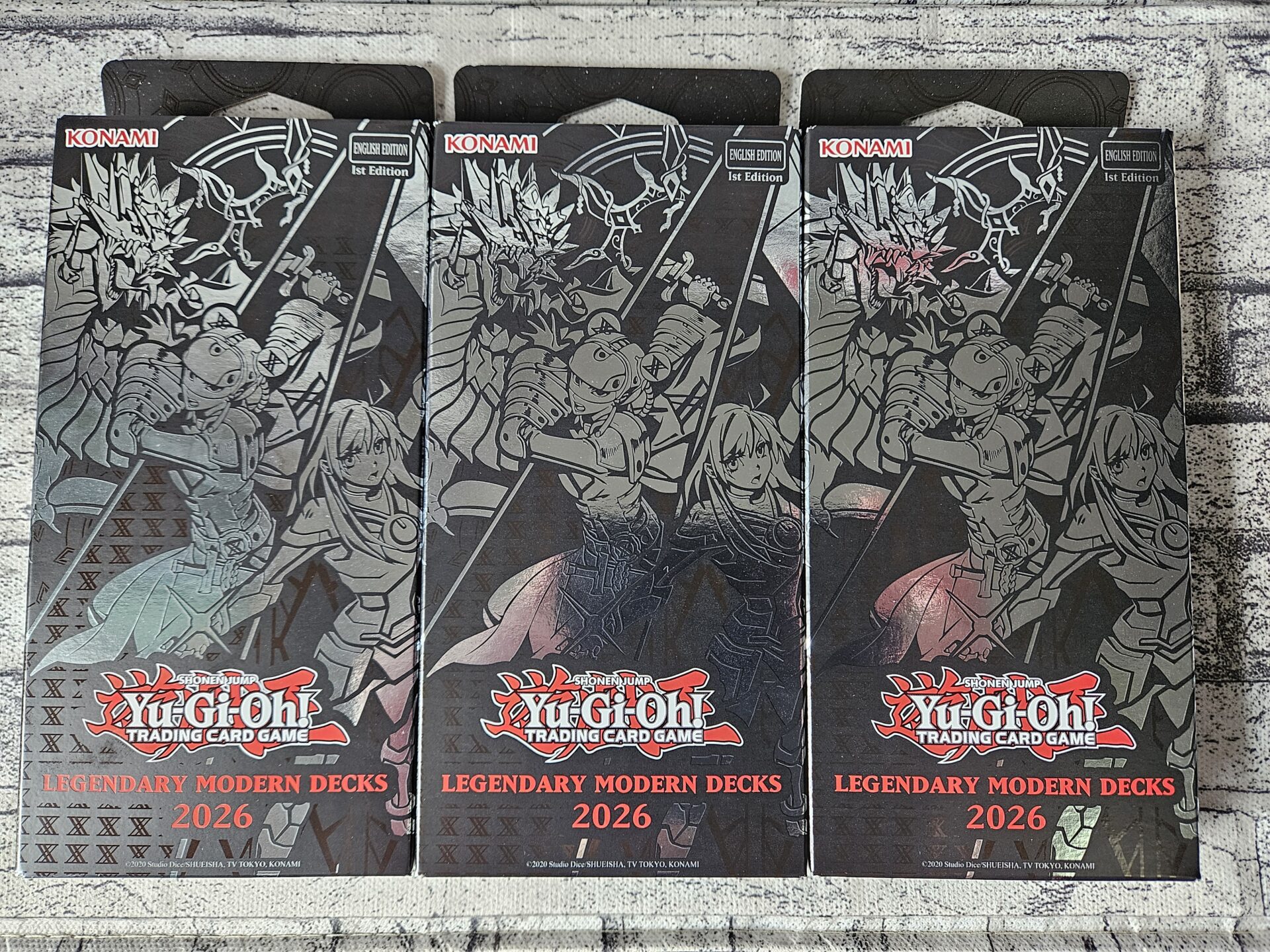 遊戯王】EU版 Legendary Modern Decks 2026 を3個開封！当たり・トップ 