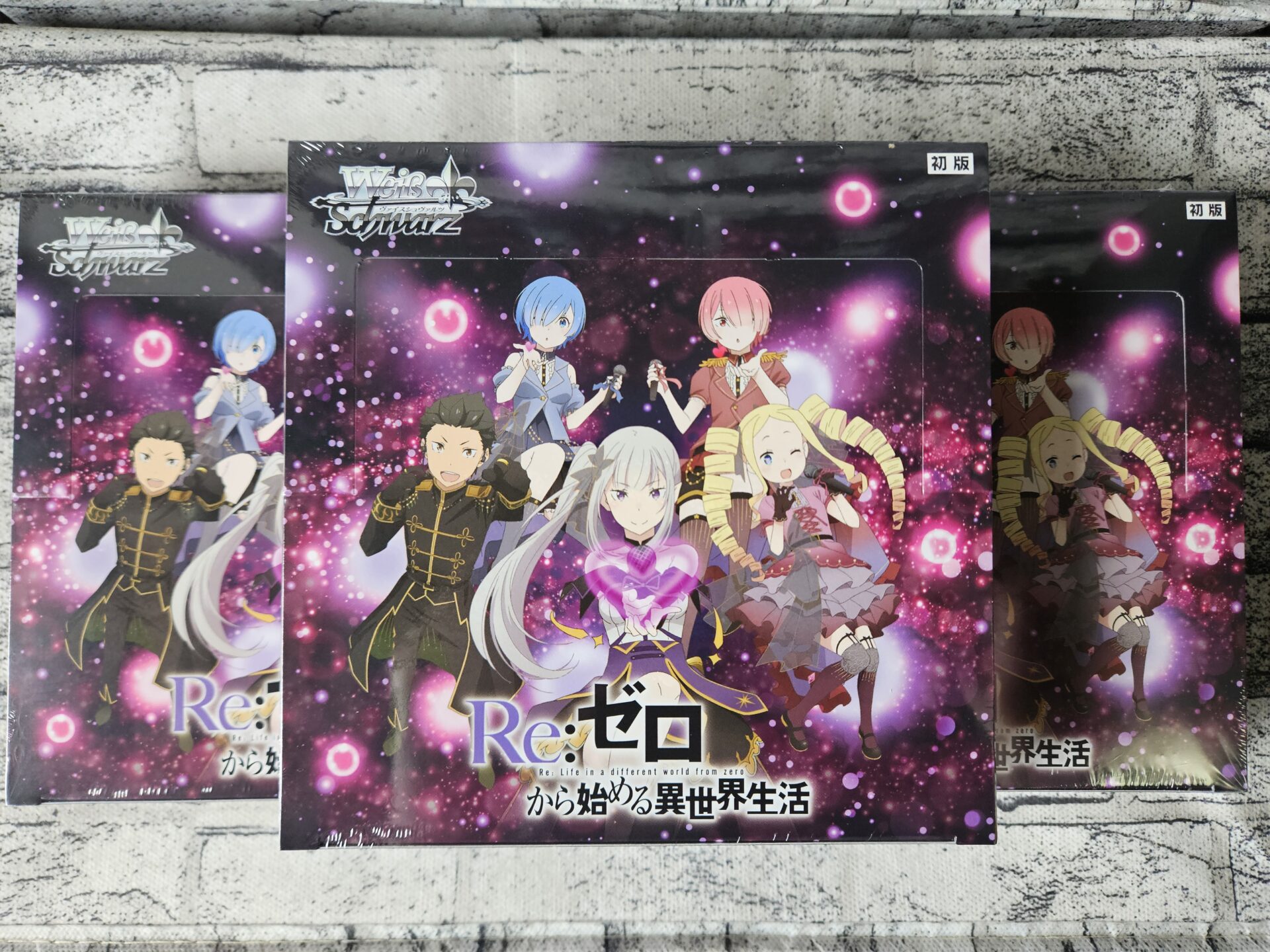 ヴァイス】ブースターパック 「Re:ゼロから始める異世界生活」Vol.4を3