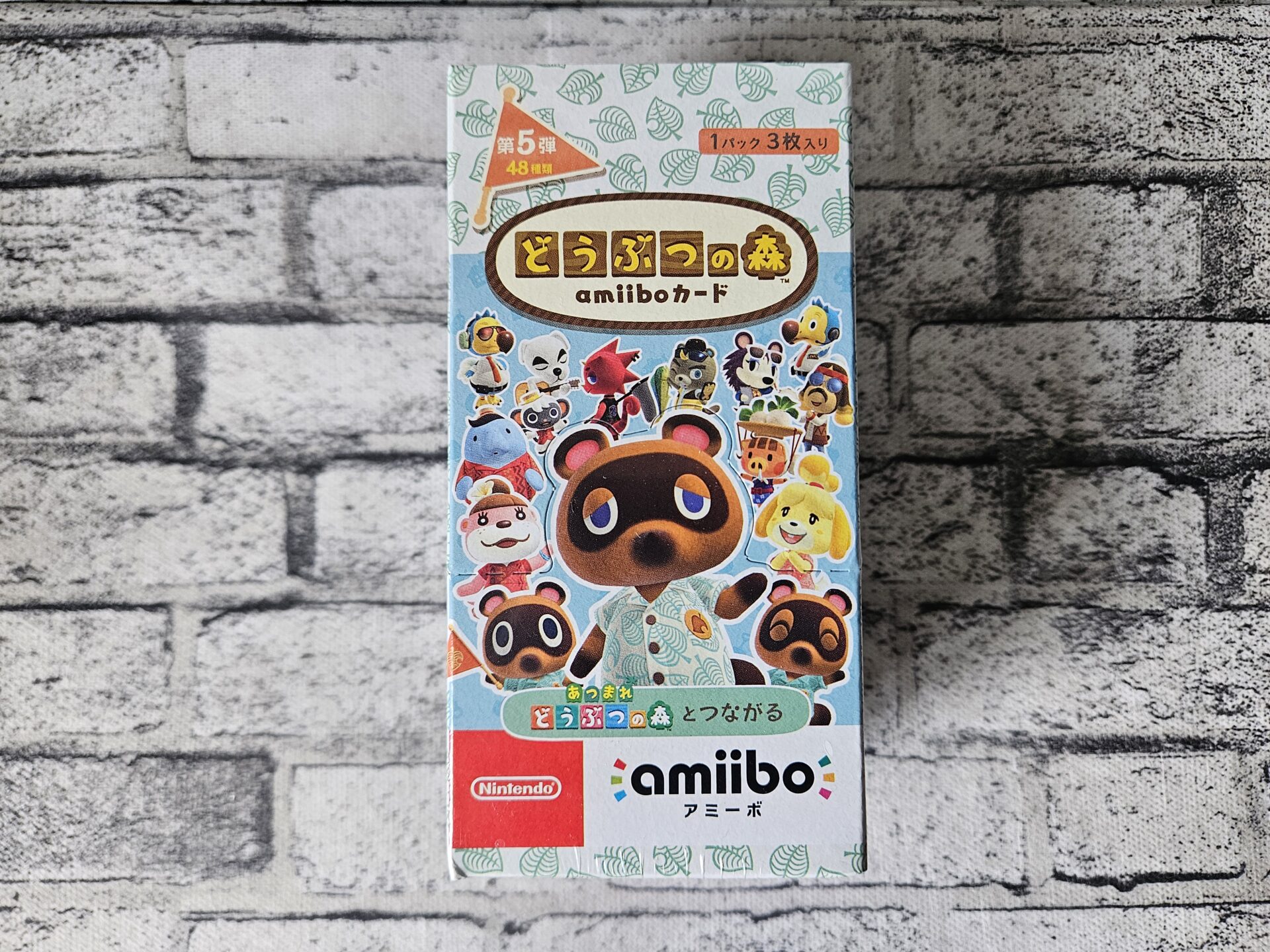 amiiboカード】どうぶつの森 amiiboカード第5弾を1箱開封｜全7商品開封