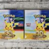 ポケモンカードゲームの拡張パック「30th CELEBRATION」のBOXパッケージ（2BOX）